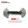 Imperial Stainless Steel Thread Gauge 20pcs/set 55 Degree Screw Pitch Gauge with 4-48 Blades Range for Industrial Measurement ► Photo 3/6