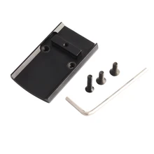 

Glock Plate Base Mount Fits RMR VISM Red Dot Sight for Real fire Caliber Rear Sight