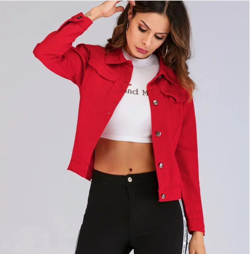 Jeans Jacket and Coats for Women Candy 