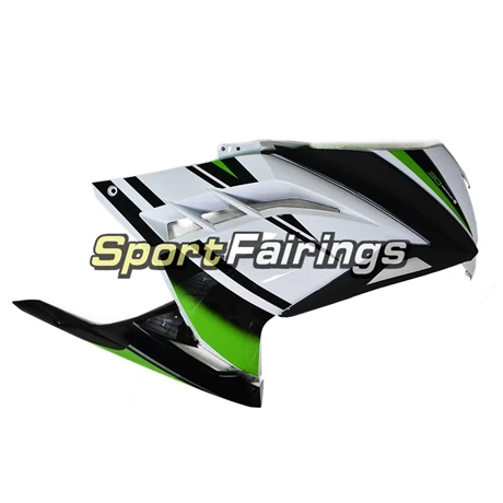 Зеленый белый и черный обтекатели комплект для Kawasaki Ninja 300 2013 EX300R инъекции рамы кузова мотоцикла