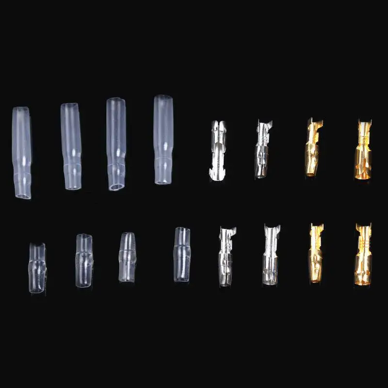 100 шт. 3,9 мм Мужской Женский автомобильный разъем Spade соединяющий обжимной провод терминалы для мотоцикла автомобиля Соединительный разъем Кабели