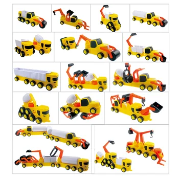 

MAGFUN Age 3+ Kids 49Pcs Magnetic Car Vehicle Construction Engineering Building Blocks Learning Set Science Toys Christmas Gift