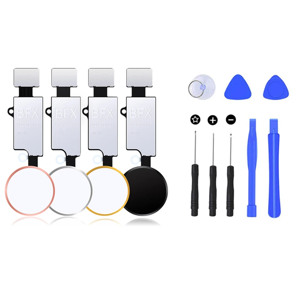 

Universal Home Button For iPhone 7 8 plus 8 7 Button flex cable Restore ordinary Button Replacement return functions