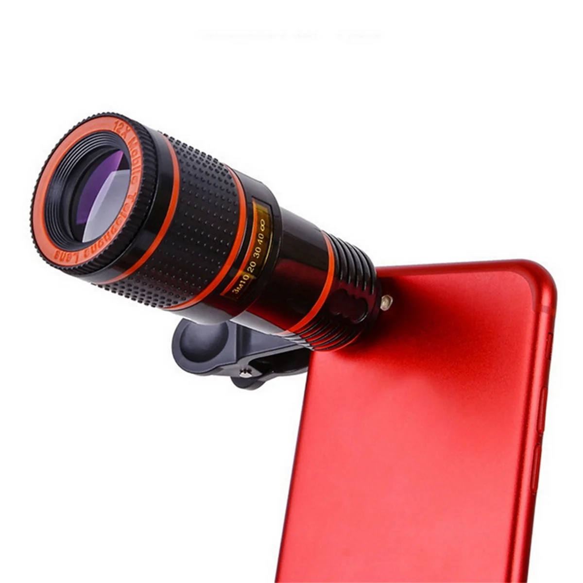 DIDIHOU клип-на 8X/12X телеобъектив камеры комплект для универсального мобильного телефона смартфон объектив оптический зум внешний объектив