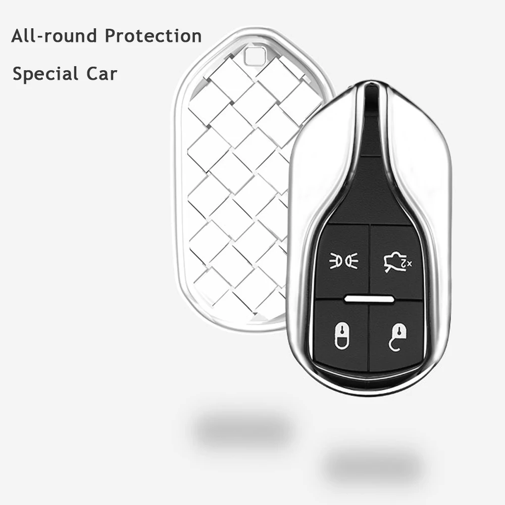 Автомобильный чехол для ключей с цепочкой бумажник из ТПУ Maserati ghiсот 2013 2018 Levante 2016