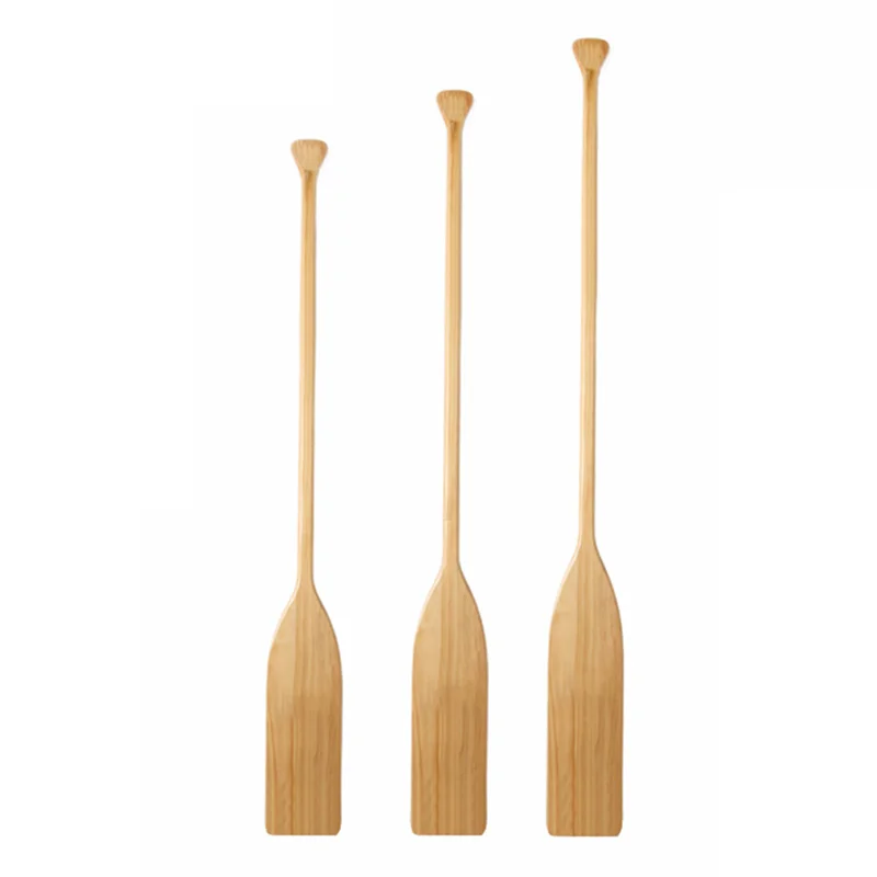 JayCreer 2PCS-Pack Wooden Canoe Paddle