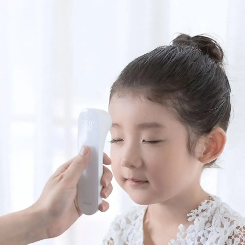 Xiaomi Mijia iHealth термометр светодиодный цифровой инфракрасный Лоб тела термометр для малышей, детей и взрослых пожилых людей Бесконтактный