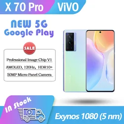ViVO – smartphone X70 pro, Exynos 1080, 12 go de RAM, 6.56 go de ROM, 5G, écran 120 pouces AMOLED, NFC, 512Hz, caméra 50mp, batterie 4450 mAh, Original, nouveau 