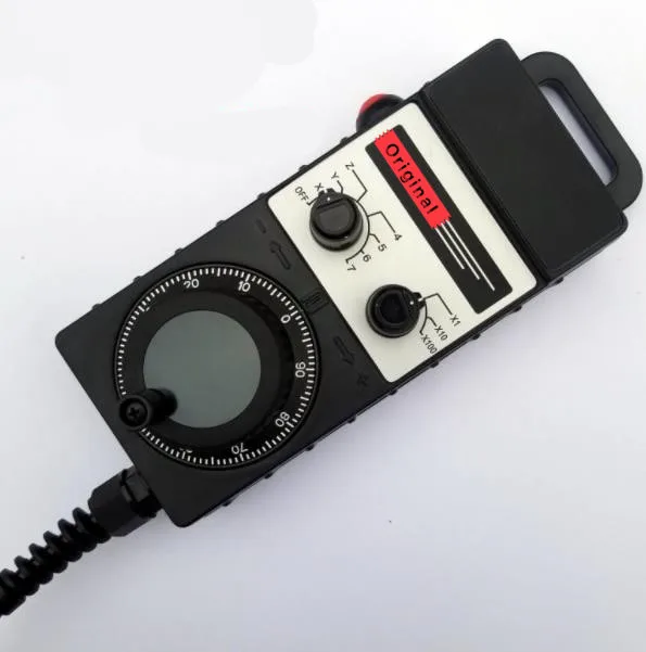 

OMT003 7Axis Manual Pulse Generator CNC Handwheel 100PPR 5V w/o Emergency Stop Button Universal Type