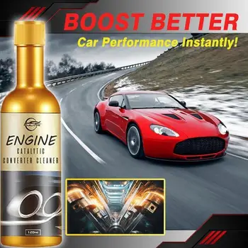 

Car Engine Catalytic Converter Cleaner Automobile Carbon Removal Cleaning Agent Car Boost Engine Maintenance Cleaning Tool 120ml
