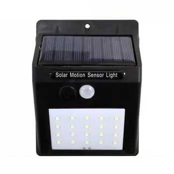 

20 lED Solar Body Induction Diamond Wall Lamp Christmas Atmosphere Lamp Outdoor Garden Light Street Lamp