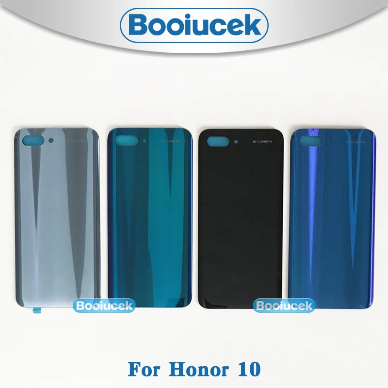 Для huawei honor 10 корпус крышка батареи дверь задняя крышка Шасси рамка с клеем с объективом камеры или без объектива камеры