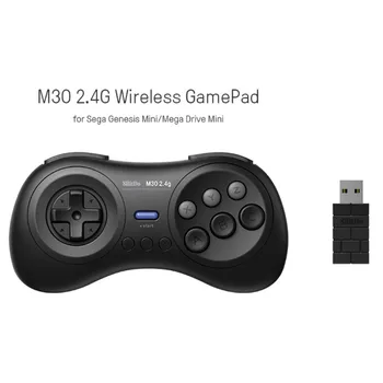 

8BitDo M30 2.4G Wireless Gamepad Rechargable Cotroller For Sega Genesis Mini/Mega Drive Mini - Sega Genesis/Nintendo Switch