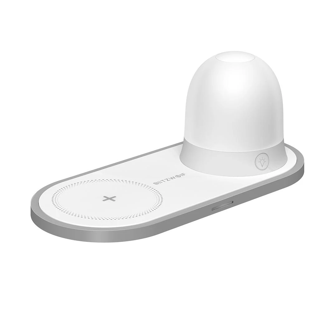 

Magnetic Pad Decoration Wireless Charger Home Practical Non Slip Led Cell Phone QI Fast Multifunction Night Light Set Type C