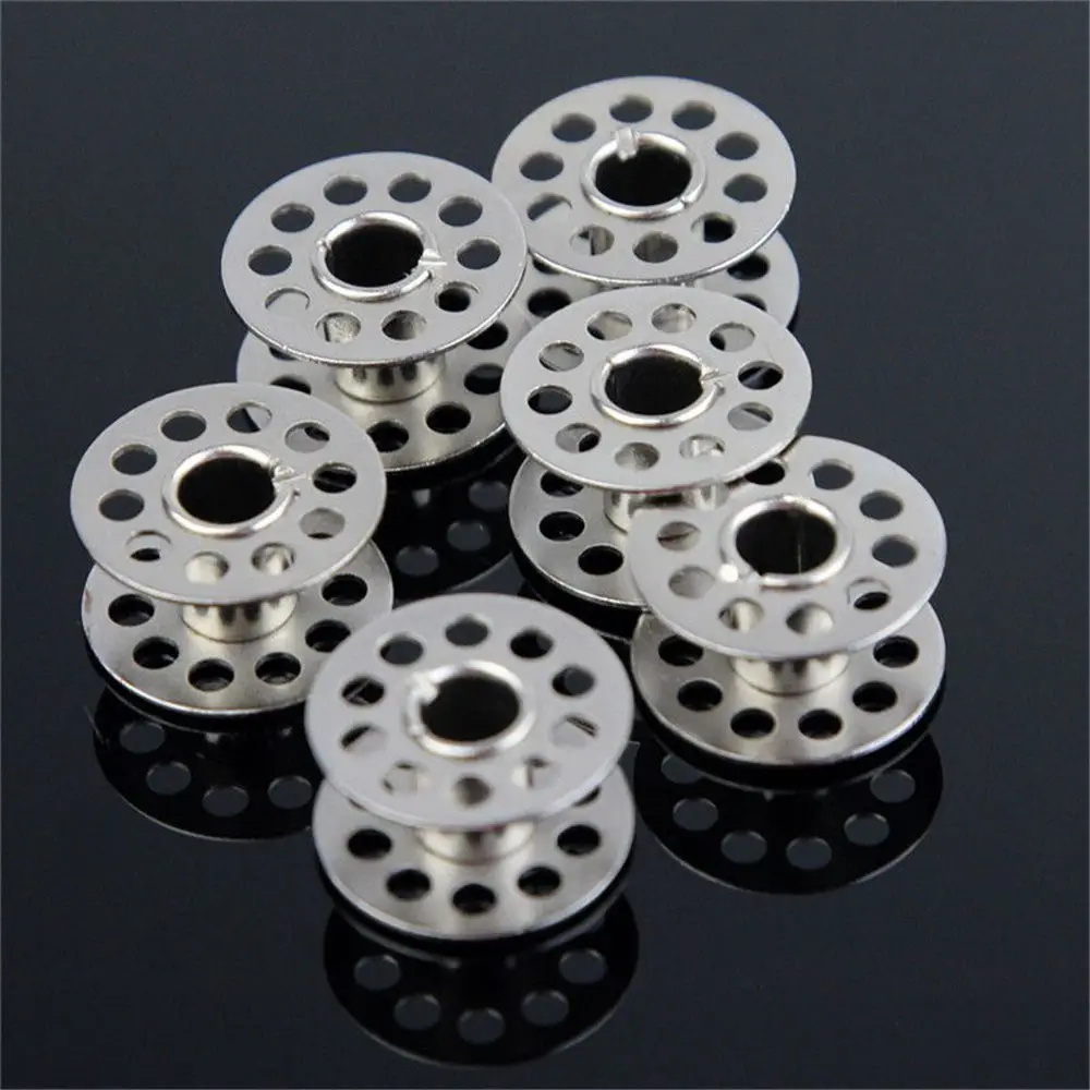 25pcs Sewing Machine Bobbins Spools Metal Bobbin For Brother Janome Singer Craft Home Sewing
