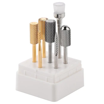 

7Pcs Nail Drill Bits Set Professional Electric Nail File Bit Nail Art Tools