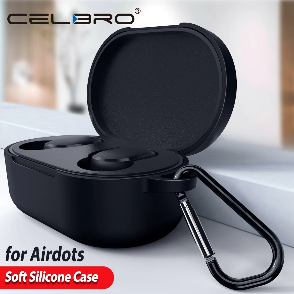 Мягкий силиконовый чехол для Xiaomi Airdots, чехол для Redmi AirDots, мягкий силиконовый чехол для Air Dots, защитный чехол, чехлы, аксессуары для наушников