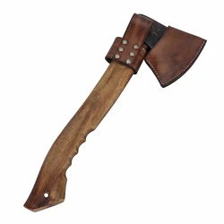 Tourbon porte hache en cuir véritable, housse de gaine pour hachette, pochette pour outils, protecteur de lame de hache avec étui à boucle pour ceintures de 5cm de large 