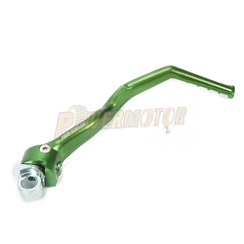 CNC мотоцикл алюминиевый кованый PowerMotor Kick Start рычаг педали для KAWASAKI KX250F 2013 Dirt Bike мотокросс