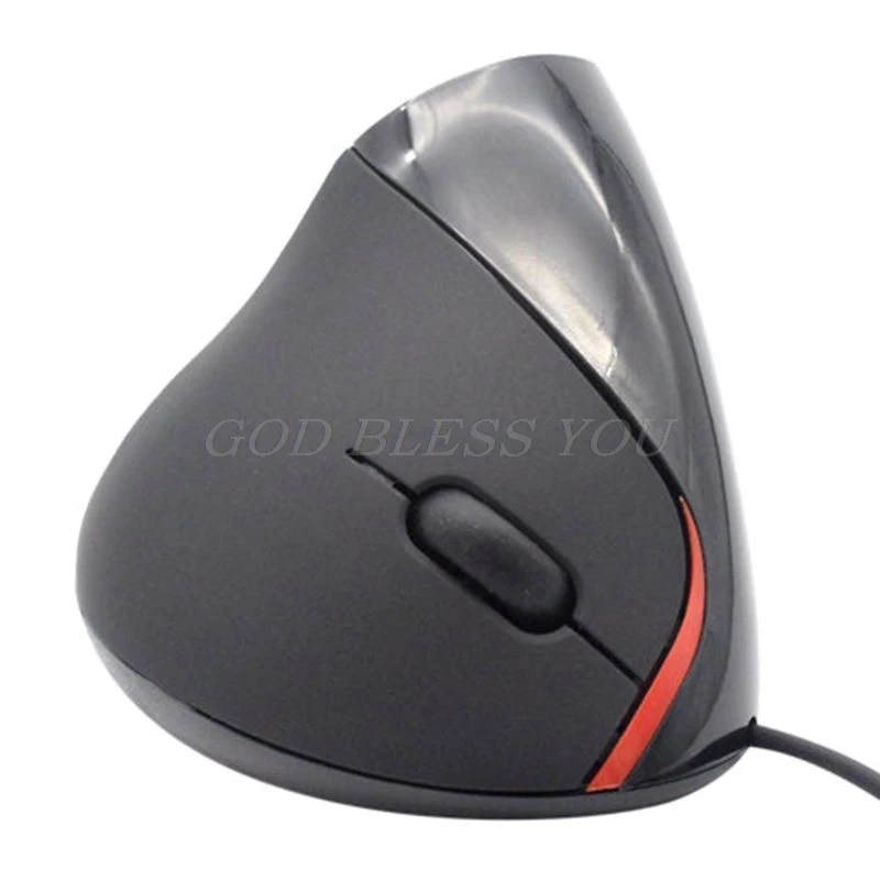 Ergonomic Design USB Vertical Optical Mouse Wrist Healing For Computer PC Laptop wired mouse optical mouse