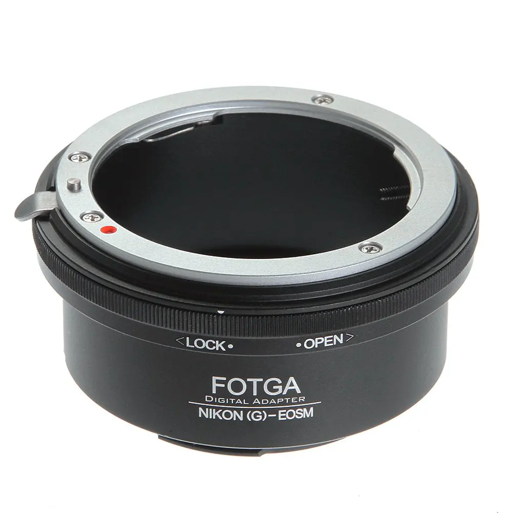 FOTGA переходное кольцо для Nikon G AF-S Крепление объектива к Canon EF-M EOS M M1 M2 M3 M5 M6 M10