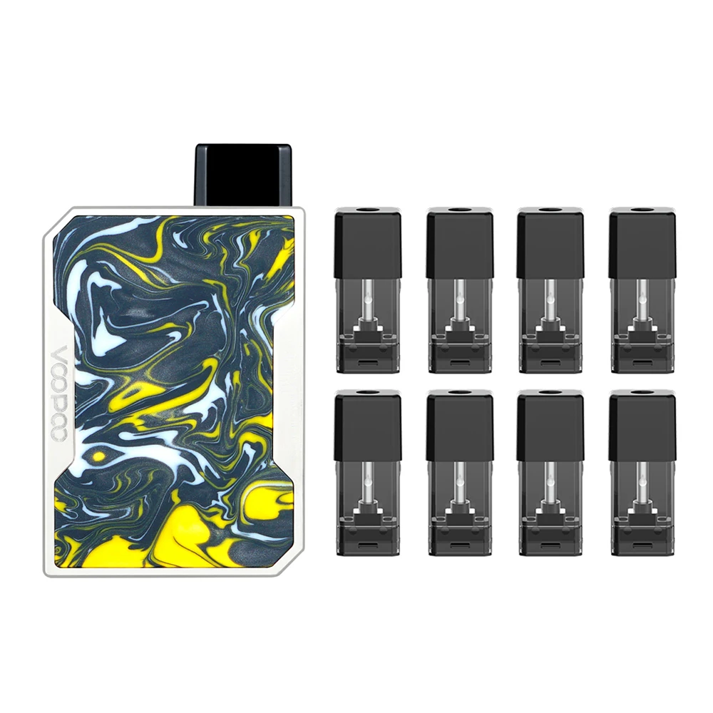 Набор VOOPOO Drag Nano Pod аккумулятор 750 мА/ч чип GENE 8 шт. картриджи 1 мл электронная