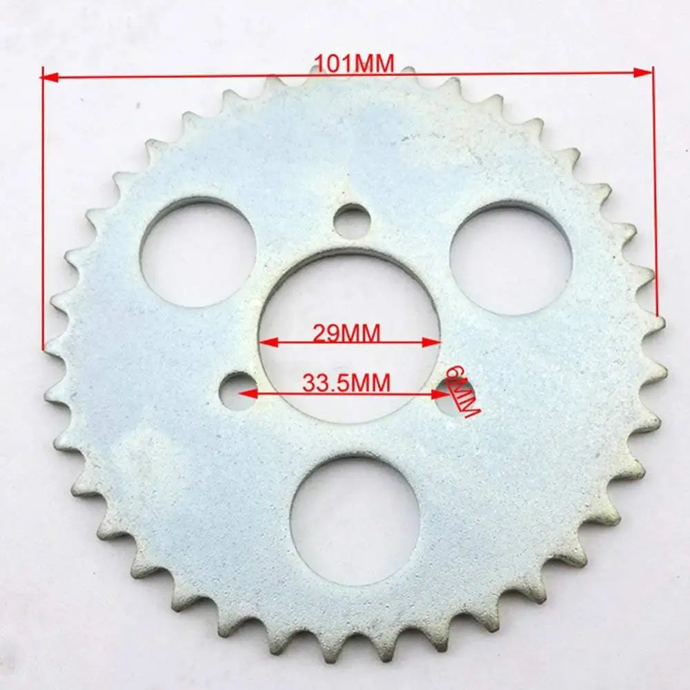TC-Motor 38 T T8F задняя цепная Звездочка 43 49 cc мини Мото ATV Карманный велосипед Скутер гомед