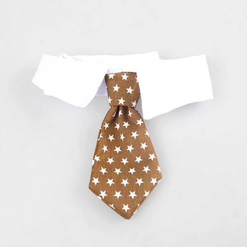 Wholesale New Pet TiesStripe Small Cotton Pet Dog Puppy Necktie Adjustable Bow Tie Grooming Fashion Dog Cat Striped Bow Tie