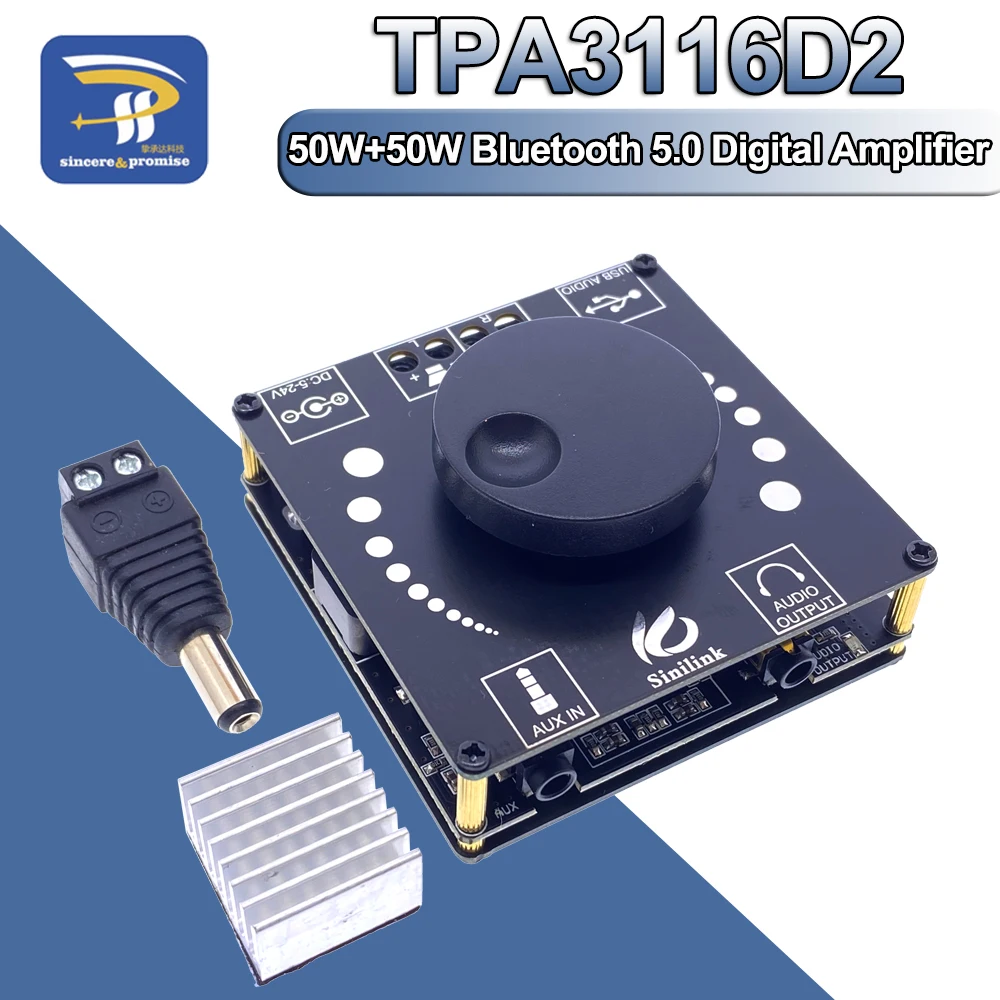 50w 50w bluetooth 5,0 digital tpa3116 audio leistungs verstärker klasse d 10w ~ 200w hifi stereo tpa3116d2 usb soundkarte app XY-AP50H