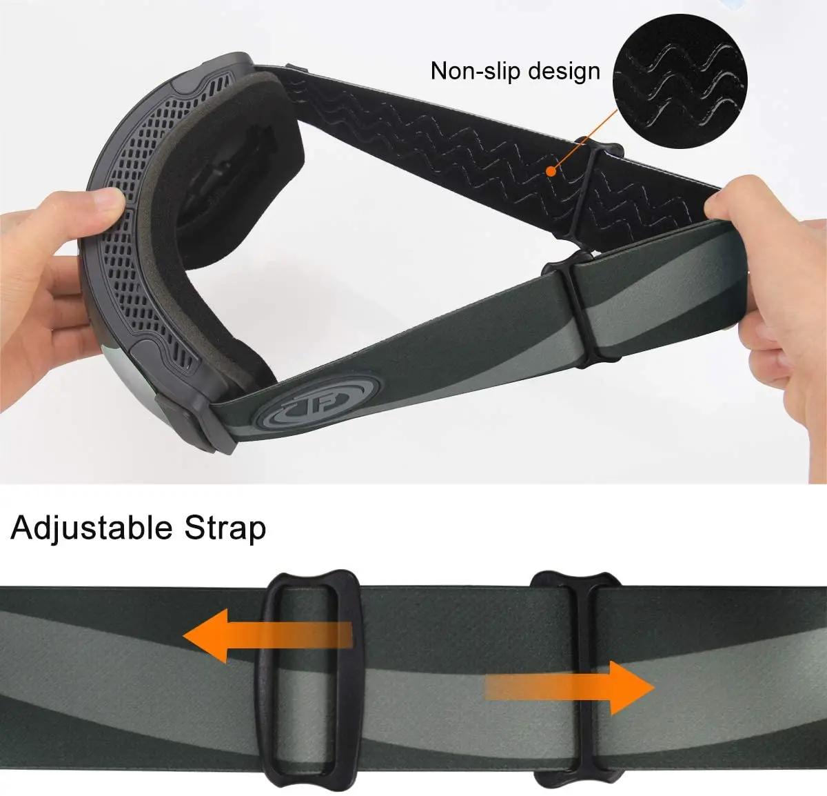 Lunettes Ski YOZISS Lunettes De Ski YOZISS Double Verre Magnétique - Protection UV400 OTG Homme Femme Enfant Verres Interchangeables Magnétiques