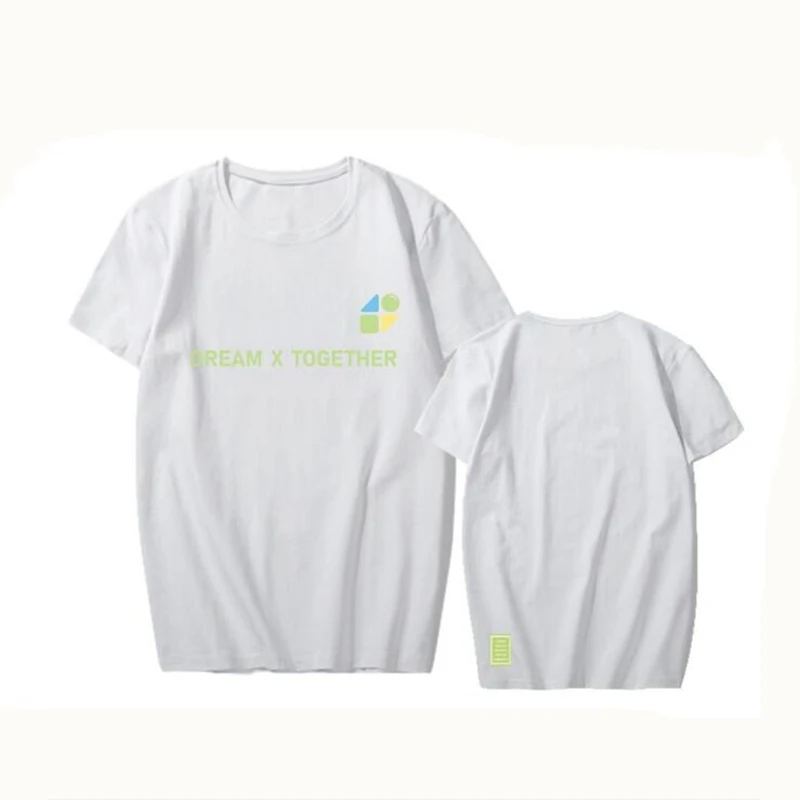 2020 TXT FANLIVE DREAM X TOGETHER unisex t-shirt short sleeve kpop summer tshirt casual tee top (3)