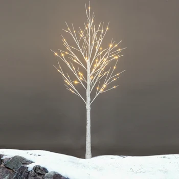 

4FT Snowflake Christmas Tree with 48 LED Lamp Chritmas Supplies Home Decoration Holiday and Party Supplies BV789