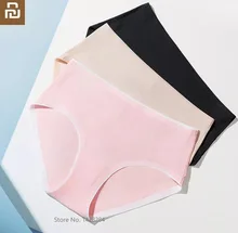 

Youpin UREVO Mesh Breathable Woman Underwear Comfortable No Trace Panties Spring Summer Sexy Female Briefs Underpants