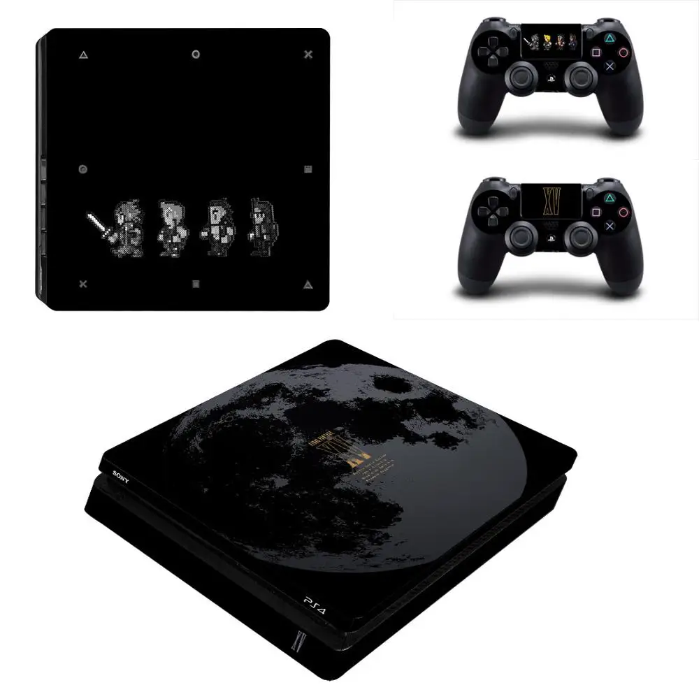 Final Fantasy PS4 Slim sticker s Play station 4 наклейки для кожи наклейки для playstation 4 PS4 Slim консоль и контроллер Кожа винил