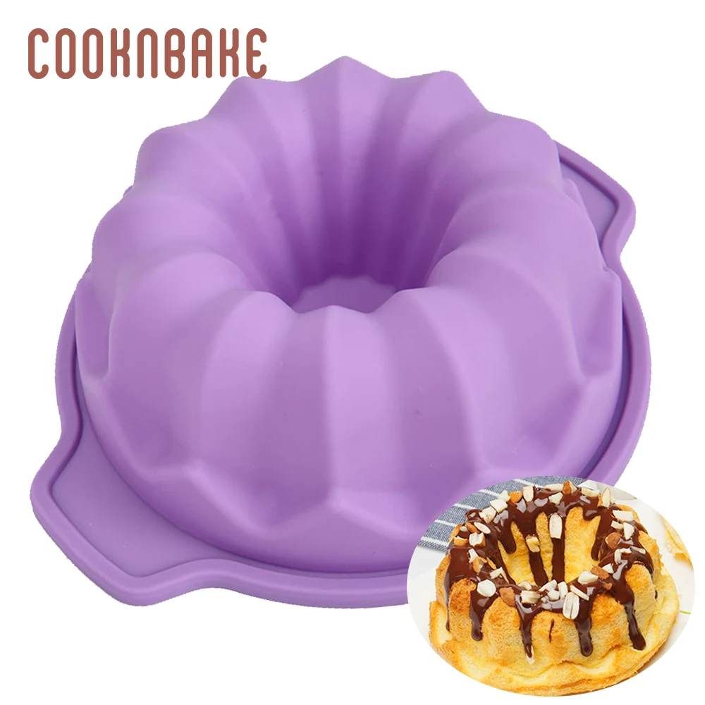 CDY-010 COOKNBAKE силиконовая форма «Роза» для торта выпечка цветок хлеб торт декоративная форма 3D пудинг желе десерт плесень DIY Вечерние - Цвет: CDY-010