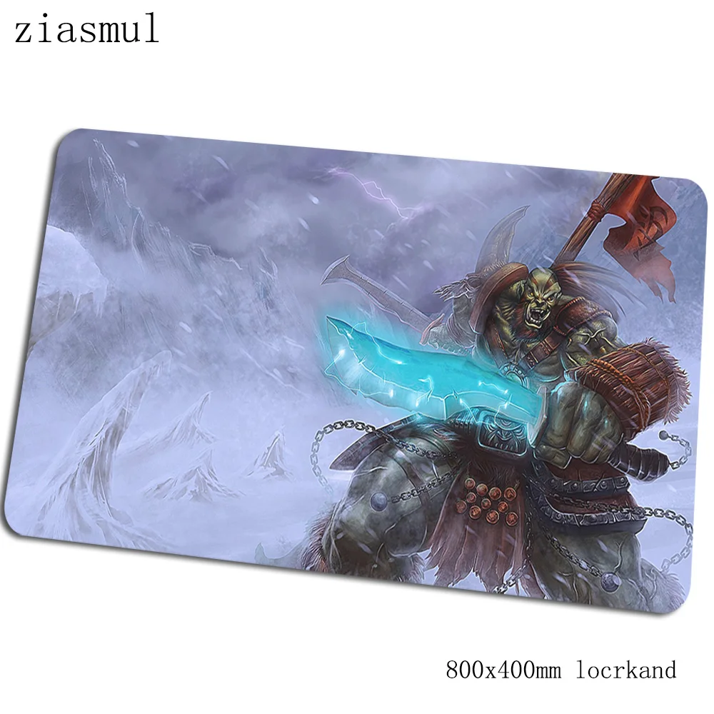 Коврик для мыши wow 800x400x3 мм коврики для мыши locrkand компьютерные коврики для мыши игровые аксессуары высококачественные большие игровые коврики и чехлы игры pc gamer - Цвет: Size 800x400x3mm