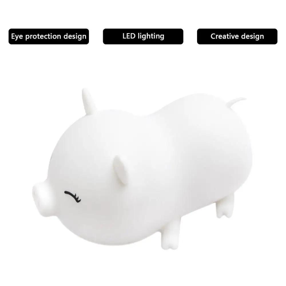 Led Doodle Pig ночник декоративное освещение для дома креативная атмосфера огни Мода Профессиональный красивый