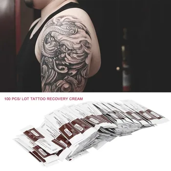 

HOT 100 pcs Tattoo Recovery Cream Vitamin A+Vitamin D Ointment Top Tattoo Repairing Cream Tattoo essential products HOT SELLING