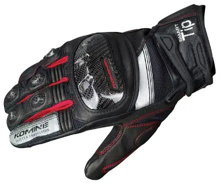 KOMINE GK 193 защитные кожаные перчатки из сетки мотоциклетные перчатки для верховой езды