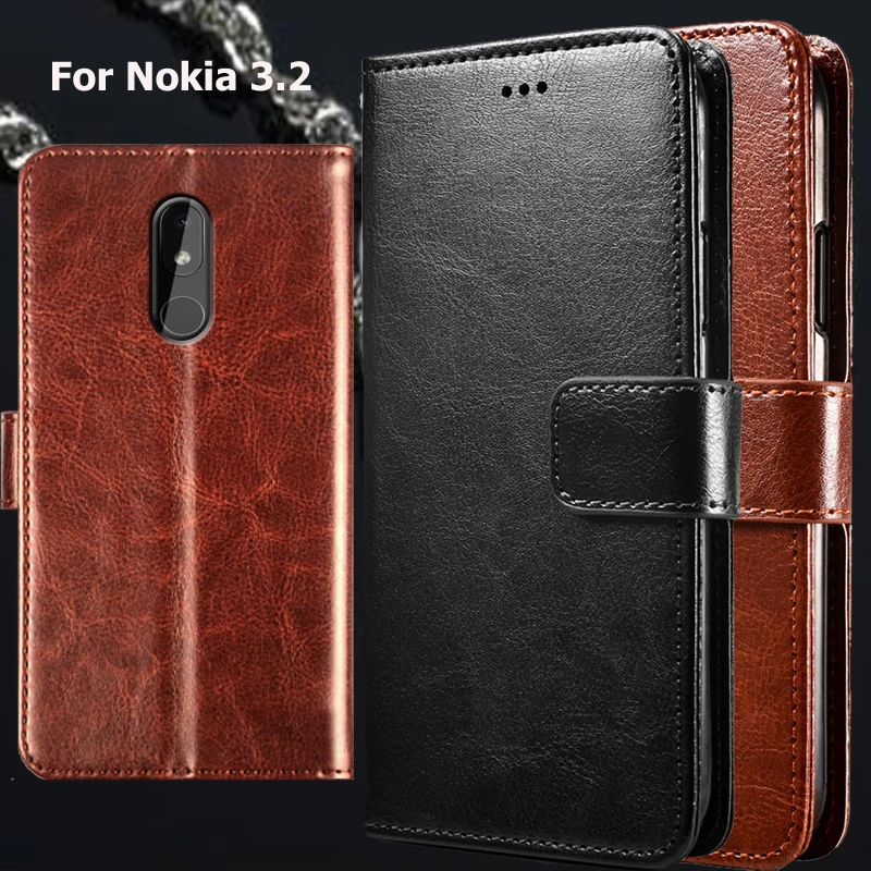 

Phone Case For Nokia 3.2 Pattern Flip Phone Case For Nokia 3.2 Coque Funda PU Leather Wallet Leather Cover Capas