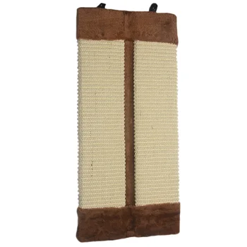 

Durable Corner Pet Supplies Mat Toy Non-toxic Kitten Sisal Rope Protective Post Pad Funny Wall Hanging Cat Scratch Board