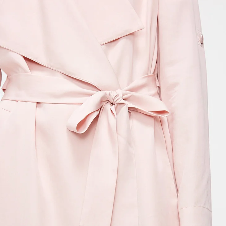 Vero Moda воротник с лацканами Тонкий осенний Женский Тренч куртка женская | 318321513