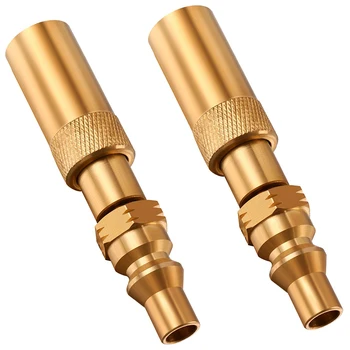 

1/4 Inch Low Pressure Quick Disconnect Or Connect Conversion Fitting Works for Blackstone Tabletop Grill, 17 Inches and 22 Inche