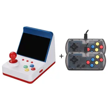 

A6 mini arcade video game console children's gift toys8-bit handheld game console support TV Built-in 360 retro games