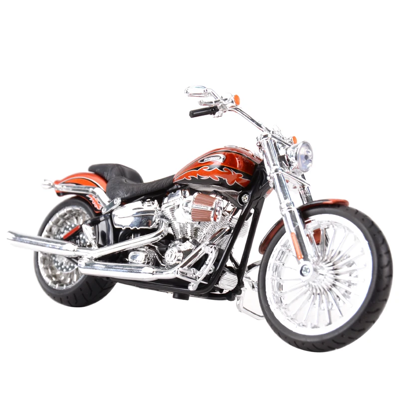 Maisto 1:12 Harley-Davidson 2014 CVO Breakout Die Cast Vehicles Collectible Hobbies Motorcycle Model Toys 2