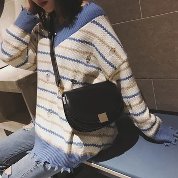 

Square Buckle Oil Saddle Bags Female 2020 New Messenger Bag Fashion Vintage Shoulder Small Bag