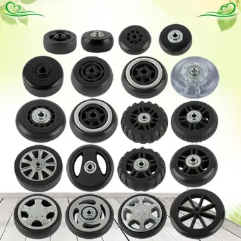 

1PC Luggage Plastic Swivel Wheels Rotation Suitcase Replacement Casters