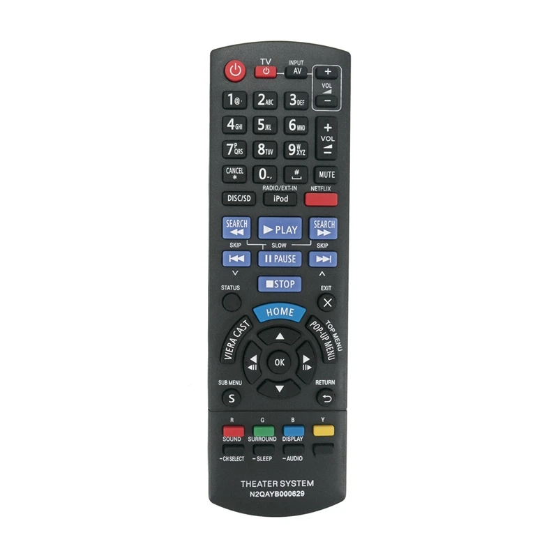 Заменить дистанционного N2QAYB000629 для цифрового фотоаппарата Panasonic blu-ray SA-BTT268 SC-BTT270