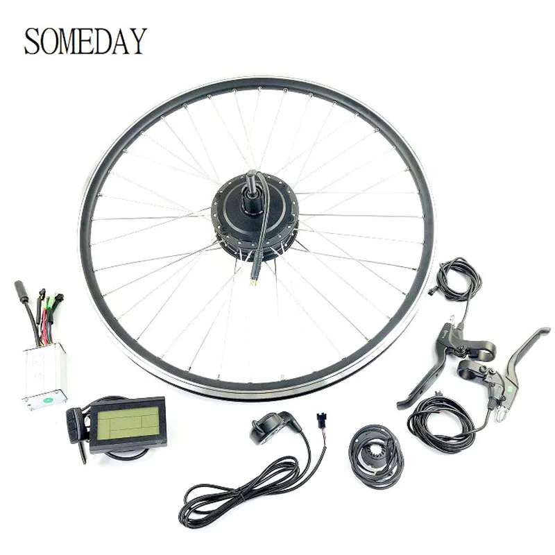 

SOMEDAY 36V 250W Electric Bicycle Conversion kit Rear Cassette hub Motor with KT LCD3 for 16-28inch 700C wheel