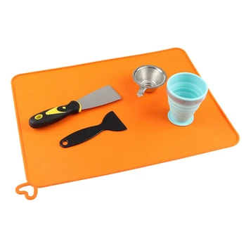 

3D Printer DLP SLA Light Curing 2 Inch Shovel Blade Funnel Silicone Pad Parts Filter Cleaning Kit